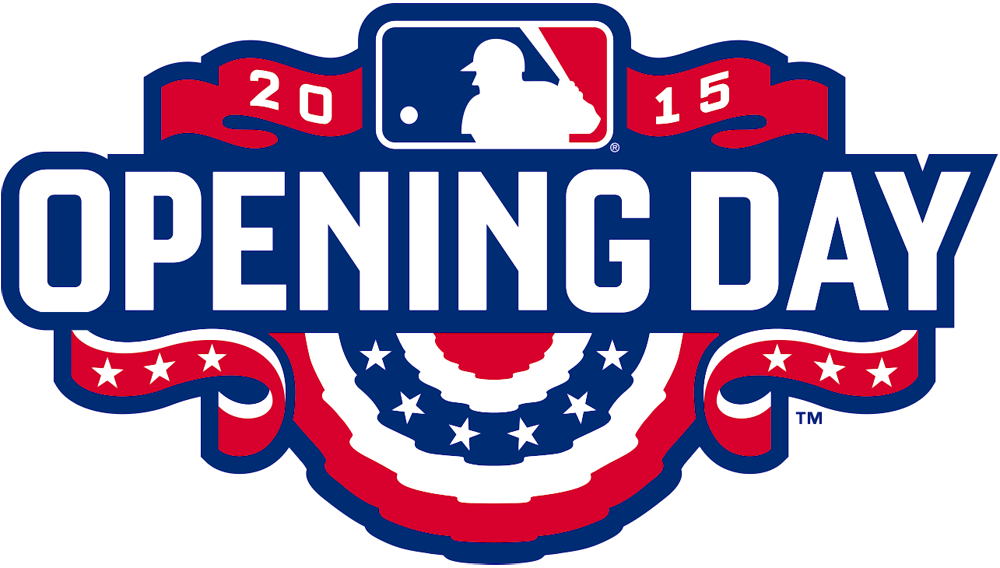 MLB Opening Day 2015 Primary Logo DIY iron on transfer (heat transfer)